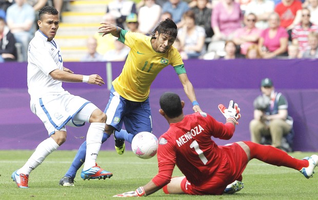 Neymar, Brasil e honduras, Futebol (Foto: Agência EFE)