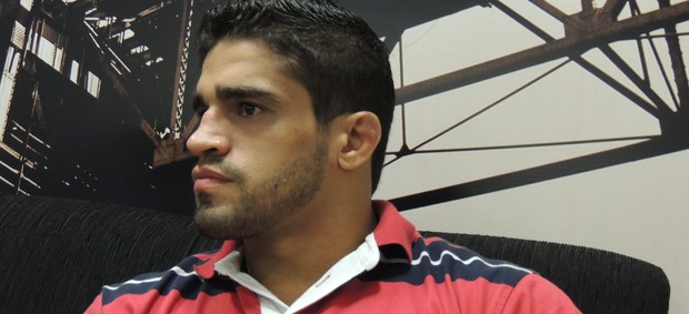 Thiago Tavares, lutador de MMA, pensa em terminar a carreira (Foto: João Lucas Cardoso)