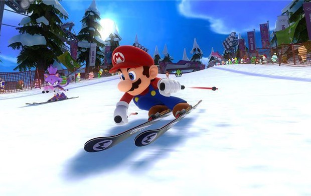 Videogame Mario Olimpíadas Sochi 2014 (Foto: Divulgação)