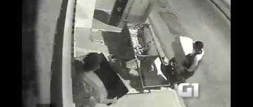 Homens se passam por catadores para furtar loja; veja vídeo (Arquivo Pessoal/ Fernando Santiago)