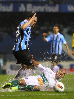 Kleber Gladiador contra o Coritiba (Foto: Lucas Uebel / Grêmio, DVG)