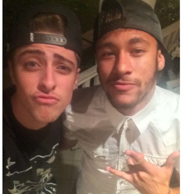  Eike Duarte e Neymar (Foto: Instagram / Reprodução)