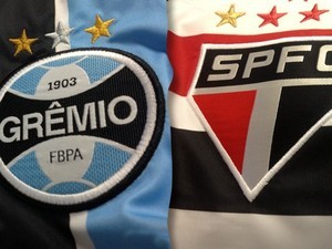 Grêmio x São Paulo  (Foto: Arte/Globoesporte.com)