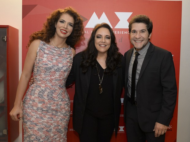 Vanessa da Mata, Ana Carolina e Daniel em premiação de música na Zona Oeste do Rio (Foto: Felipe Panfili e Leo Marinho/ Divulgação)