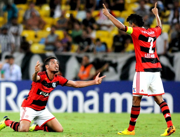 Hernane gol Flamengo jogo Botafogo (Foto: André Durão / Globoesporte.com)