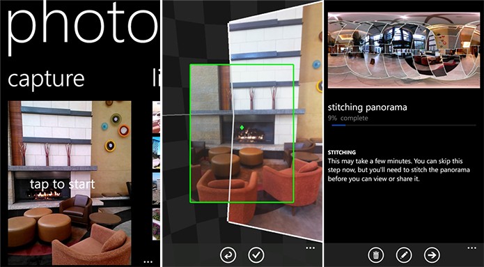 Photosynth é um aplicativo que fotos em 360 graus (Foto: Divulgação/Windows Phone Store)