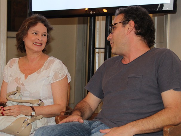 Louise Cardoso e Marco Ricca estão no telefilme (Foto: Divulgação / TV Globo)