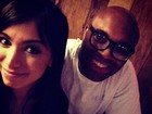 Anitta posta foto ao lado de Anderson Silva: 'Sou fã'