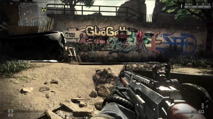 Novos mapas e armas são destaque do DLC Onslaught de Call of Duty: Ghosts (Foto: Reprodução) Novos mapas e armas são destaque do DLC Onslaught de Call of Duty: Ghosts (Foto: Reprodução)