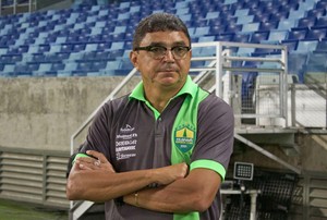 Flávio Araújo, treinador do Cuiabá (Foto: Pedro Lima/Cuiabá Esporte Clube)