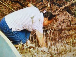 Ex-catadora de caranguejo passa para mestrado da Uenf, em Campos (2) (Foto: Reprodução/InterTv RJ)