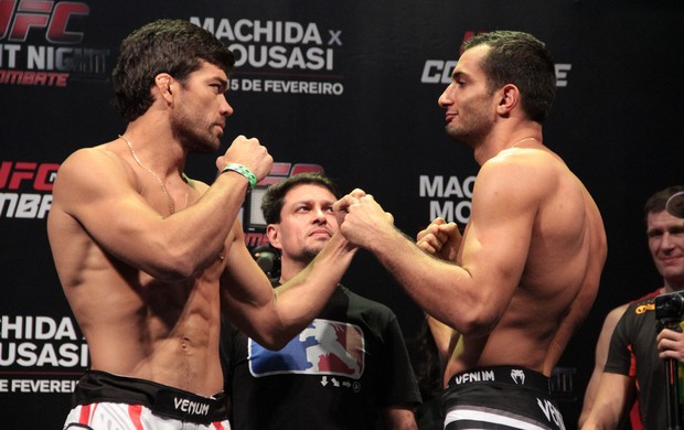 Pesagem UFC Jaraguá do Sul - Machida x Mousasi (Foto: Rodrigo Malinverni)