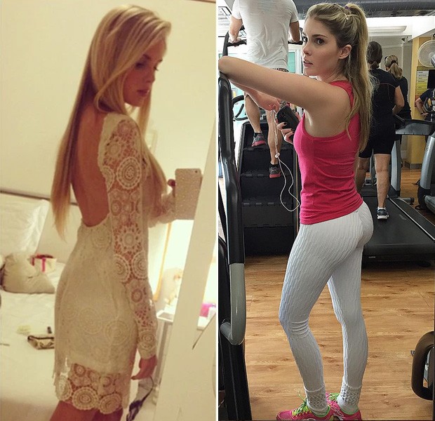 EGO Amigas garantem que Bárbara Evans colocou silicone no bumbum ela nega notícias de Famosos