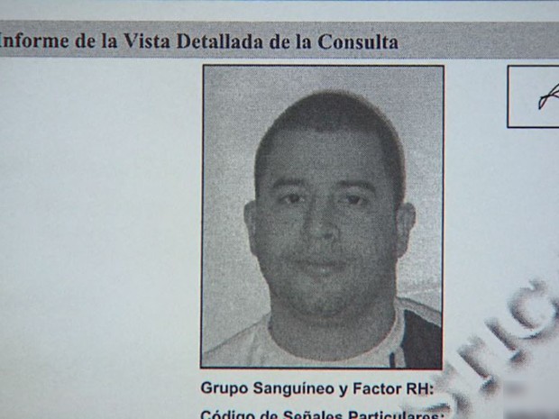 Segundo a PF, Eduard Fernando Cardosa Giraldo era procurado na Colômbia e nos EUA (Foto: Reprodução/EPTV)