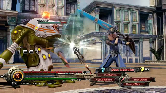 As batalhas em Lightning Returns são dinâmicas e exigem destreza. (Foto: Reprodução)