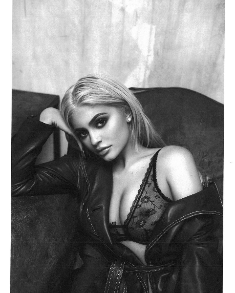 Kylie Jenner em ensaio de lingerie (Foto: Reprodução/Instagram)