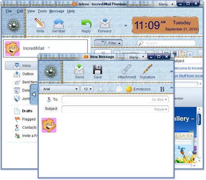 Organize os seus e-mails em um só lugar com IncrediMail