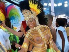 X-9 Paulistana tem nova rainha de bateria no Carnaval 2017: Tarini Lopes