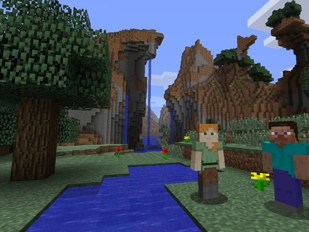 &#39;Minecraft&#39;, da Mojang, ganha versão para Wii U, da Nintendo. (Foto: Divulgação/Mojang)