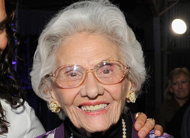 Connie Sawyer em 2012, aos 100 anos (Foto: Getty Images)