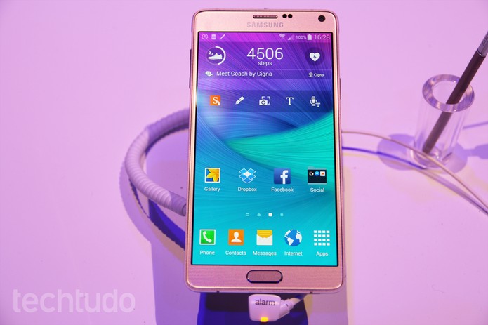 Galaxy Note 4 (Foto: Fabricio Vitorino/TechTudo) Galaxy Note 4 (Foto: Fabricio Vitorino/TechTudo)