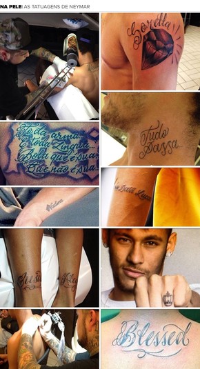 Gerente De Loja Em Santos Inspirou Primeira Tatuagem De Neymar Boleirama Globoesporte Com Tatuagem filtro dos sonhos na perna 13 12 2017 neymar tatuagens 1 (foto infoesporte) neymar exibe tatuagem da irmã no braço direito protagonismo mundial e olimpíadas neymar 09 05 2018 neymar faz tatuagem com imagem do filho imitando sua famosa pose o filho david lucca imitando. globo esporte