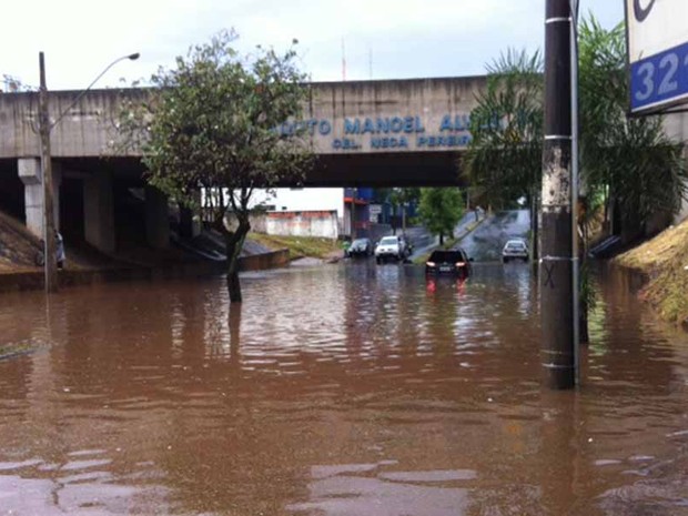 Chuva Uberlândia maio (Foto: Fernanda Resende)