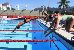 Com Homenagem A Ex Nadadores Do Clube Flamengo Inaugura Nova Piscina Natacao Globoesporte Com