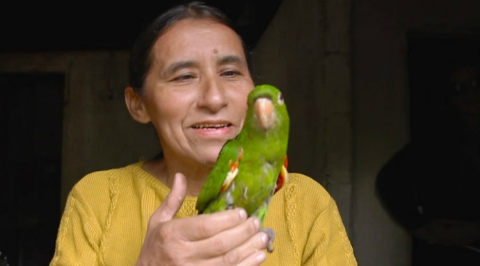 Cida dos pássaros herdou amor pelos animais do pai (Foto: Divulgação)