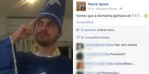 Engenheiro prevê placar e posta em rede social 9 horas antes de jogo (Arquivo pessoal; Reprodução/Facebook)