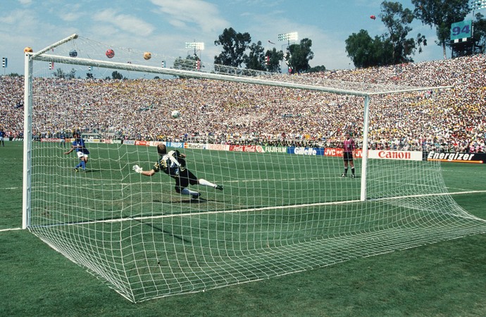 taffarel brasil baggio itália 1994 final copa do mundo (Foto: Agência Getty Images)