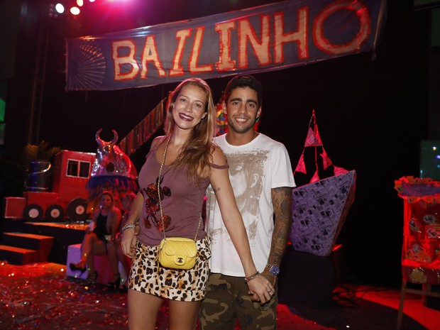  Luana Piovani e Pedro Scooby em festa no Centro do Rio (Foto: Felipe Panfili/ Divulgação)