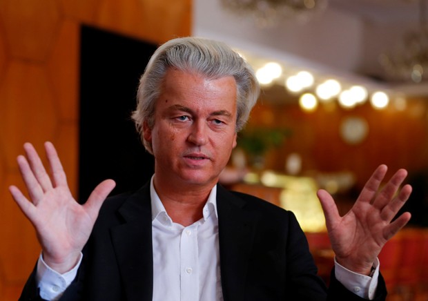 Geert Wilders, lider do anti-imigrante Partido Pela Liberdade (PVV), defende realização de referendo na Holanda (Foto: Laszlo Balogh/Reuters)