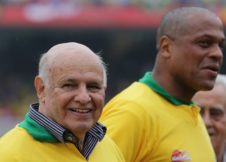 pepe ronaldão seleção brasileira morumbi ex-jogadores (Foto: Nilton Fukuda/Agência Estado)