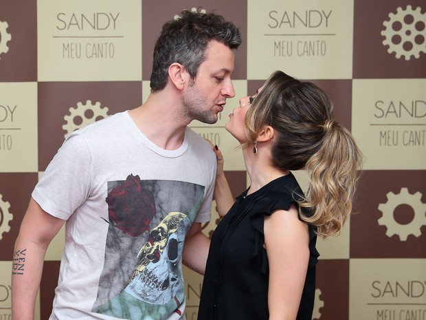 Sandy e Lucas Lima em show em Paulínia, em São Paulo (Foto: Manuela Scarpa/ Brazil News)