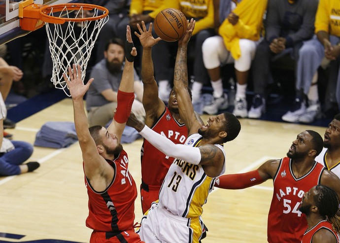 Indiana Pacers x Toronto Raptors - NBA - Paul George (Foto: Reuters)