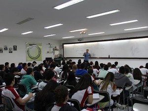 Este é o 4º ano consecutivo que o Colégio Ciências Aplicadas alcança a melhor média no Enem (Foto: Gabriela Barreto)