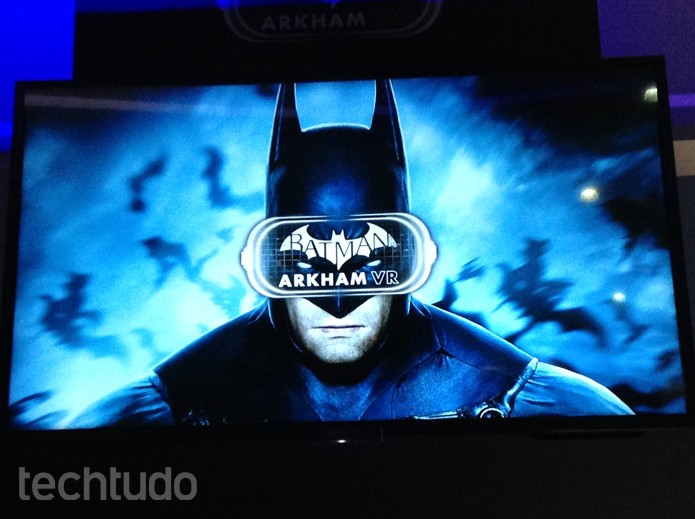 Batman Arkham VR pode ser uma mera coleção de minigames (Foto: Felipe Vinha/TechTudo) Batman Arkham VR pode ser uma mera coleção de minigames (Foto: Felipe Vinha/TechTudo)