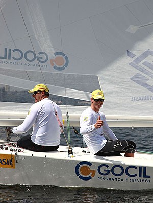 Scheidt e Prada mantêm vice-liderança no Mundial de Star (Foto: Divulgação)