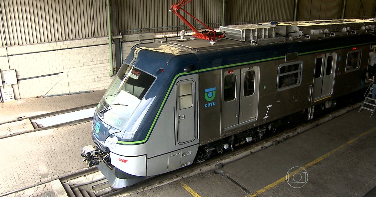 G1 Metrô de Belo Horizonte terá novos trens a partir de 2015
