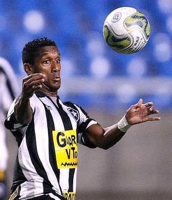 Bruno Tiago na partida do Botafogo (Foto: Ag. Estado)