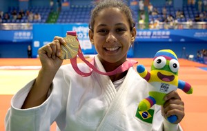 Layana Colman medalha Jogos Juventude (Foto: Thierry Gozzer)