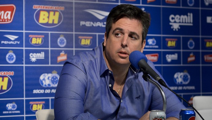 Bruno Vicintin, vice-presidente de futebol do Cruzeiro (Foto: Washington Alves/Light Press)