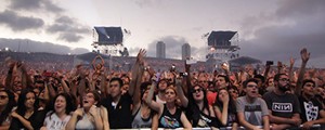Vídeo em timelapse mostra vibração do público (Reprodução)