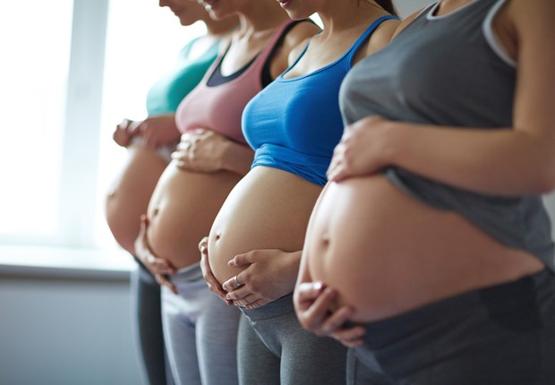 gravida. gravidez, mae, bebe, barriga, mulher, nenem, filho (Foto: Thinkstock)