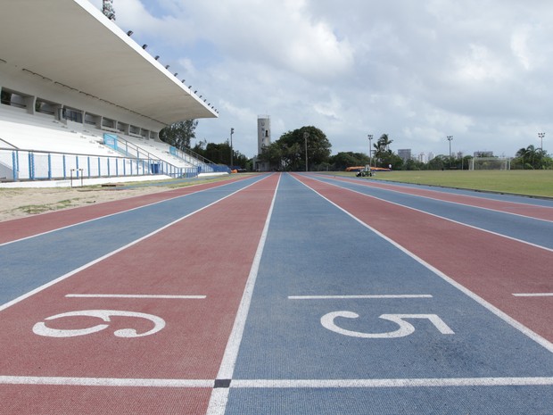 Corra na pista de atletismo (Foto: Unifor/Divulgação)