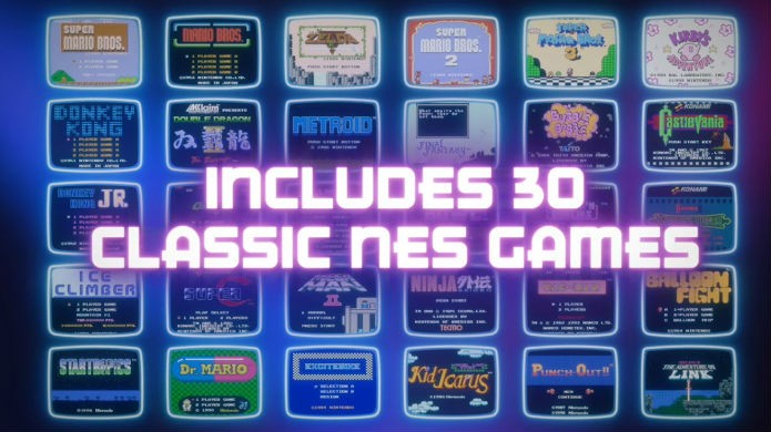NES Classic possui 30 jogos em sua memória (Foto: Divulgação/Nintendo)