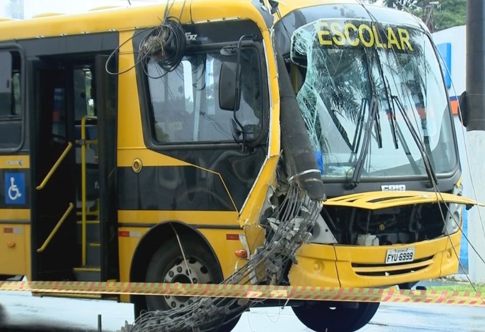 Apesar dos estragos ninguém se feriu (Foto: Reprodução / TV TEM )
