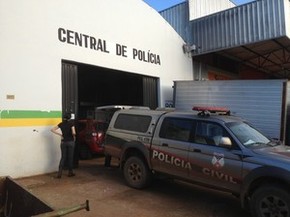 Central de Polícia em Porto Velho (Foto: Camilo Estevam/G1)