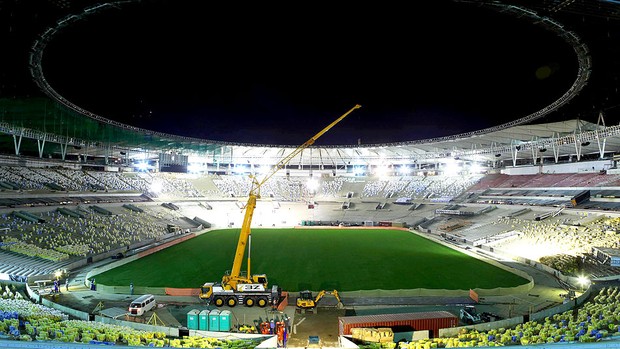 obras Maracanã Copa do Mundo estádio (Foto: AFP)